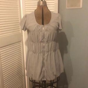 Poise zipper front tunic